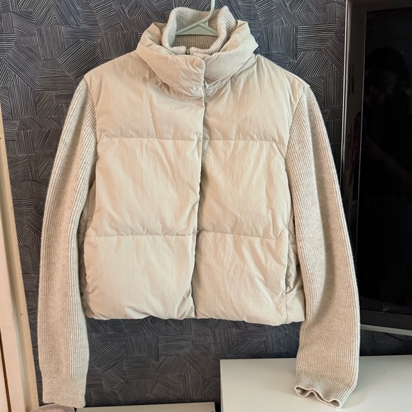 Zara Jackets & Blazers - Zara Beige Women's Puffer Jacket